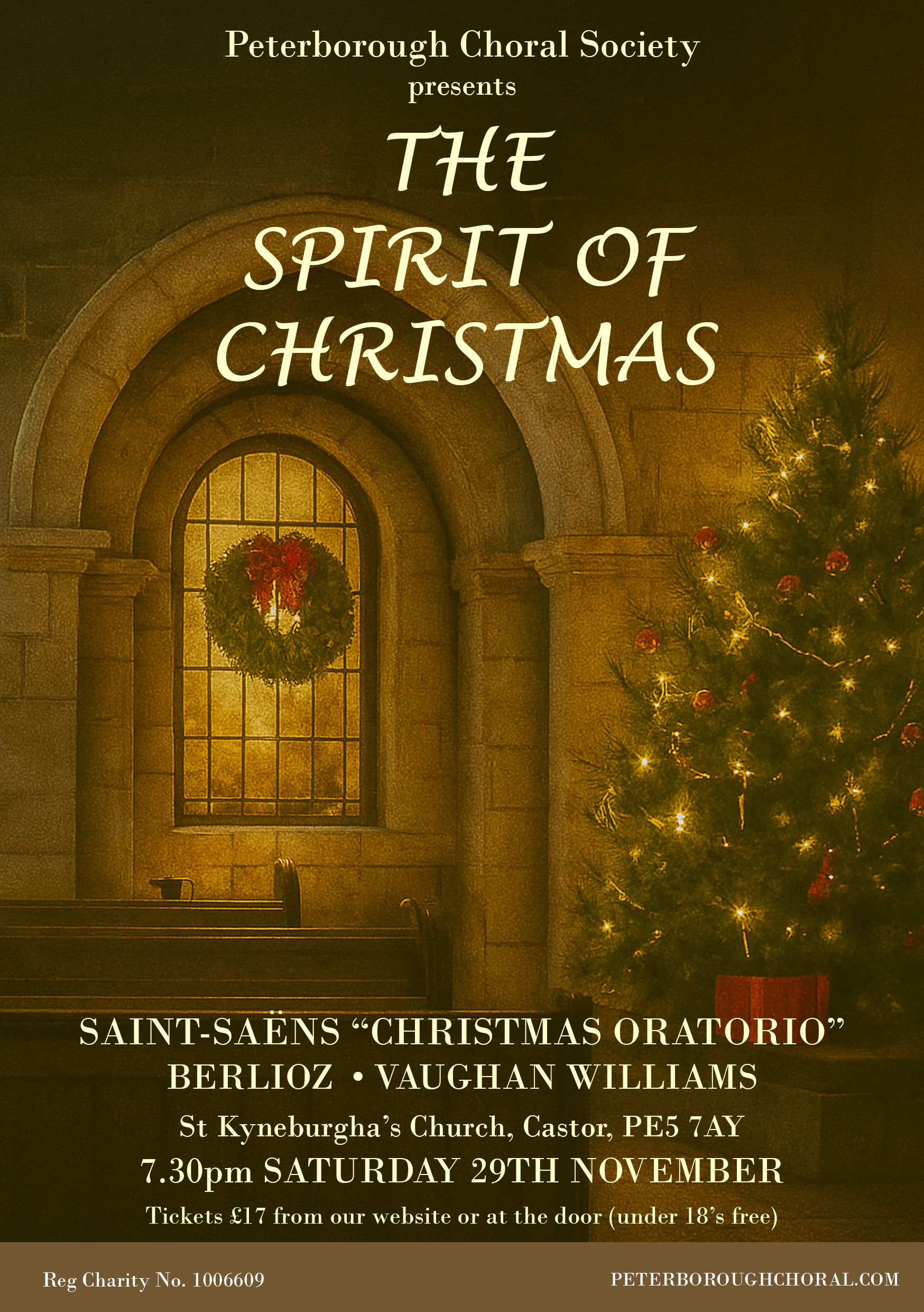 The Spirit of Christmas Concert Poster